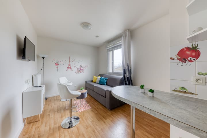 Charmant studio proche de Paris - Créteil
